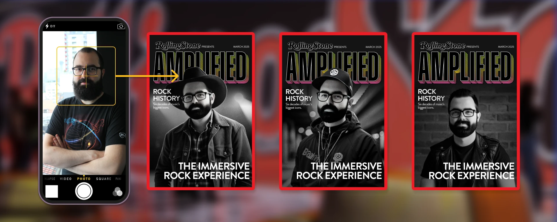 AI Photobooth: Rolling Stone