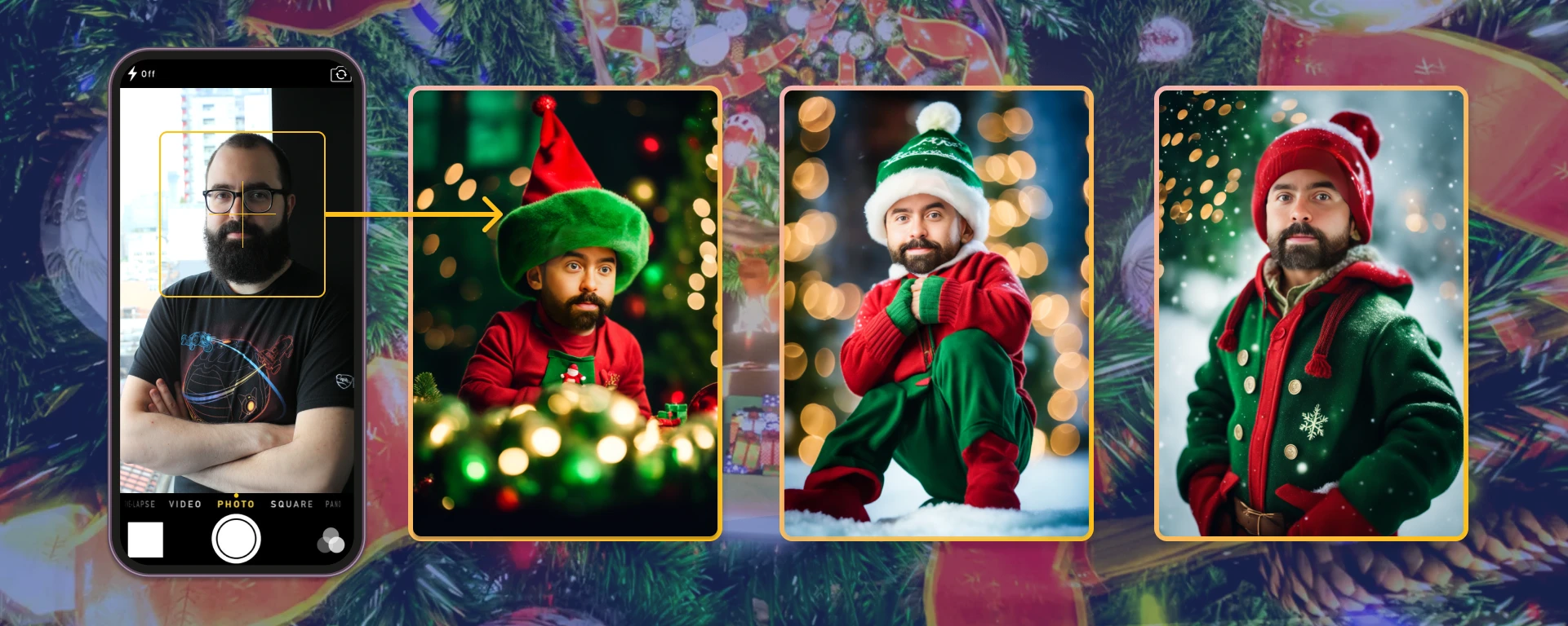 AI Photobooth: Winter Wonderland