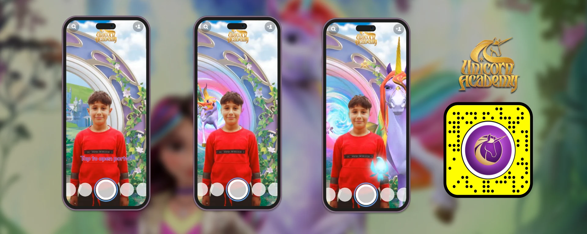 Unicorn Academy: Snapchat Lens